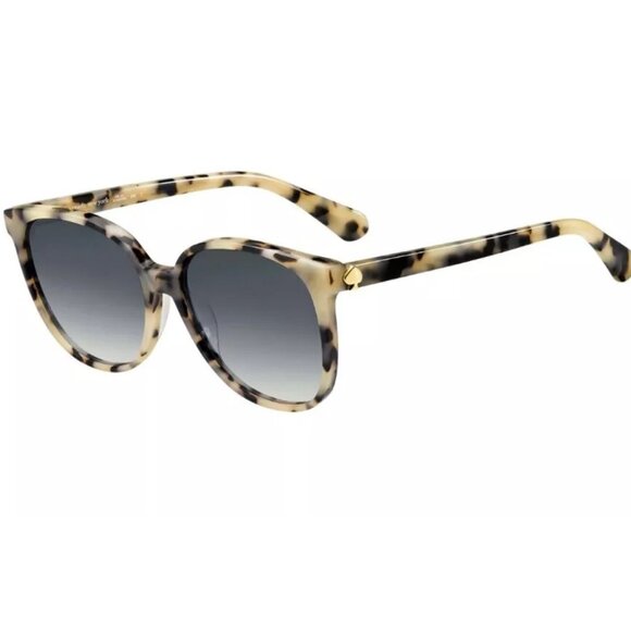 Kate Spade ALIANNA 0XLT Havana Beige / Gray Gradient Sunglasses